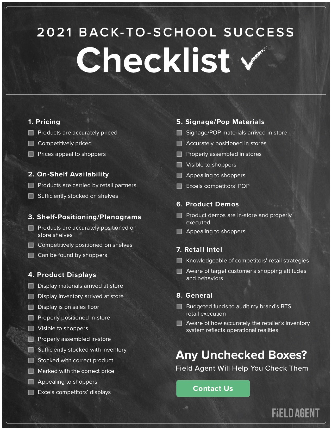 2021 Back-to-School Success Checklist